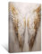 ZXHYWYM Engelsflügel Leinwandbilder Weißgoldene Flügel Bilddrucke Engelsflügel Gemälde abstrakte Kunstwerke für Wohnzimmer Schlafzimmer Dekor Gerahmt (Bild-1, (30.00 x 45.00 cms))