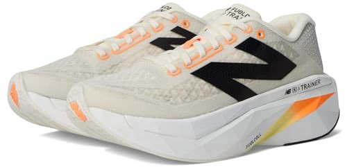 New Balance Zapatillas FuelCell Supercomp V3 para Hombre, Angora/Mango Caliente/Negro, 42.5 EU
