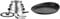 Tefal Ingenio Batterie de cuisine 8 pièces, Poêles, Casseroles, Poignée amovible & Ingenio Poêle à crêpe 27 cm, Induction, Revêtement antiadhésif, Fonte d'aluminium, Empilable
