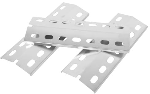 GDWD 33.5X 12.5cm Brennerabdeckung Heizplatte Ersatzteile für E-n-d-e-r-s S-a-n D-i-e-g-o, 3 Stück Flavorizer Bars, Edelstahl Flammenverteiler Hitzeschild Gasgrill Zubehör Aromaschienen