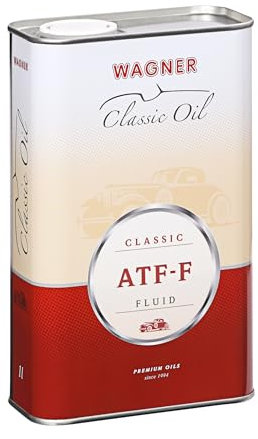 WAGNER Classic ATF-F Automatik-Getriebeöl - Mineralölbasis | Oldtimer ATF Öl Typ F Für Ford, Lincoln, Mercury, Volvo & British Leyland | Hochwertiges Automatikgetriebeöl, Hydrauliköl | 1 Liter