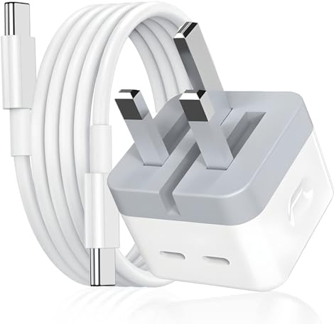 35W Super Fast Charger For Honor 400 Lite/X7C/X8C/400 Smart/200 Lite/X6C | Foldable Dual USB C Plug Wall Charger Power Adapter With USB C Cable For Honor 400 Lite/X7C/X8C/400 Smart/X6C