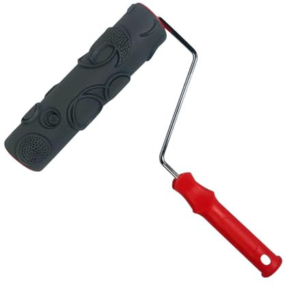 Fenteer Rouleau de Peinture pour Décoration Murale En Caoutchouc, Style E