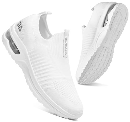 Zapatillas de Deporte Mujer Casual Mesh Sneakers sin Cordones