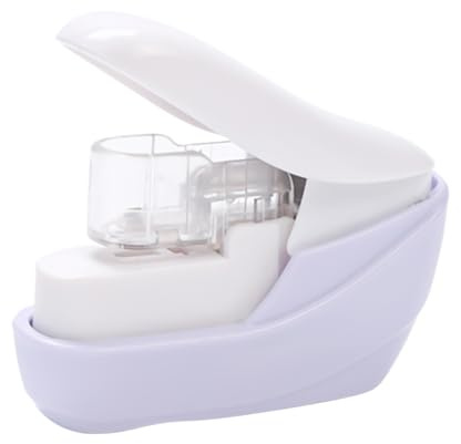 Small Stapler | Paper Stapler Without Staple - Portable Stapleless Handheld Stapling Tool for Business Arts Office School Classroom Desk Hospital Document Papers