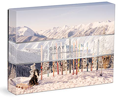 Gray Malin The Winter Holiday Double Sided Puzzle: 500 Pieces