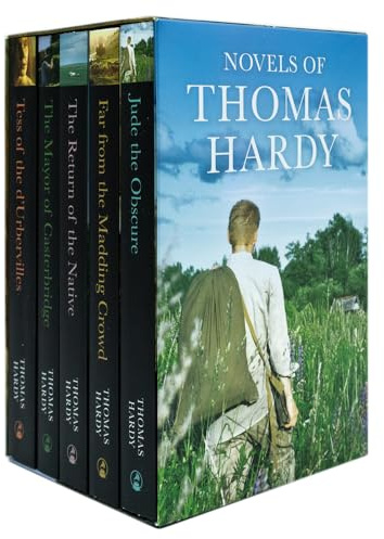 The Novels of Thomas Hardy 5 Books Set: Jude the Obscure, Tess of the d'Urbervilles, The Return of the Native, The Mayor of Casterbridge, Far from the Madding Crowd