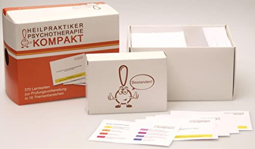 Heilpraktiker Psychotherapie Kompakt: Lernkarten für die Prüfung zum/r Heilpraktiker/in für Psychotherapie