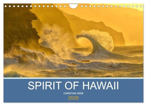 SPIRIT OF HAWAII (Wandkalender 2026 DIN A4 quer), CALVENDO Monatskalender: Bilder von den Hawaii Inseln (CALVENDO Natur)