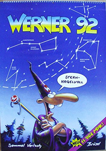 WERNER Kalender 1992 Sternhagelvoll