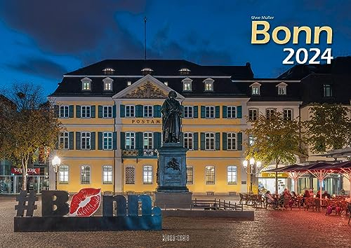 Bonn 2024 Bildkalender A3 quer, spiralgebunden