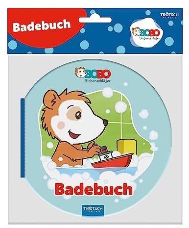 Trötsch Bobo Siebenschläfer Badebuch: Kinderbuch Badebuch Spielbuch Entdeckerbuch