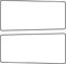 Ellis Graphix Clear fork leg/front shocks protectors for Bicycle Bike Cycle MTB BMX - Made