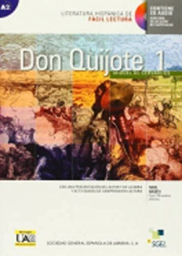 Don Quijote 1 (1ª parte): Literatura hispánica de fácil lectura