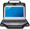 Belkin Air Protect Always-On Slim Laptophülle – Schutzhülle für 11 Zoll Laptops und Chromebooks, langlebiges und leichtes Design mit Schultergurt, ideal für Studenten und Profis, Schwarz