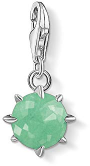 Thomas Sabo Damen-Charm-Anhänger Geburtsstein Mai 925 Sterlingsilber