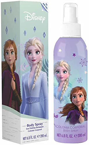 Frozen II Kinderparfüm Körperspray − Body Spray mit Elsa Motiv mit tollem Duft, Geschenk für Kinder (200ml)