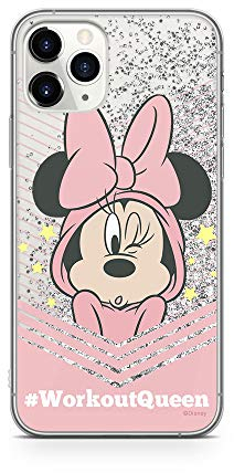 Original und Offiziell lizenziertes Disney Minnie und Mickey maus Handyhülle für iPhone 11 PRO MAX, Case, Hülle, Cover aus Kunststoff TPU-Silikon, schützt vor Stößen und Kratzern