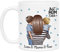 Kiddle-Design Mutter Kind Tasse Personalisiert Name und Frisur Mama Kinder Sohn Söhne Baby Geschenk Kaffeetasse für Mütter Muttertag Geschenk