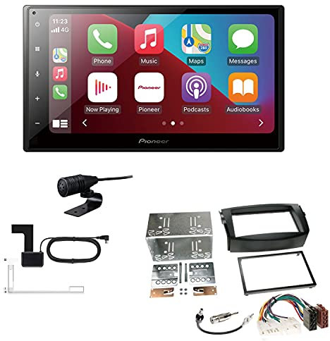 Pioneer SPH-DA160DAB 2-DIN Autoradio CarPlay Android Auto Bluetooth DAB USB passend für Toyota RAV 4 III 2006-2013 schwarz 2006-2013