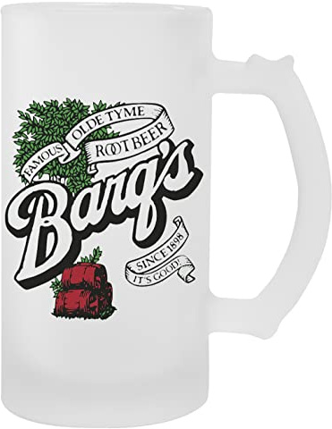 Barqs Root Beer It's Good Transparent Mug For Beer With Handle Transparent Mug For Beer
