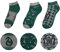 Cinereplicas -Harry Potter - Chaussettes - Set de 3 - Serpentard - Licence officelle - Taille unique : du 35 au 45 EU