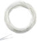 LanYing 20M Cavo Elettrico Trasparente a 2 Fili Flessibile Filo Elettrico Trasparente Cavo Flessibile per Prolunga per Apparecchiature Elettriche e Illuminazione