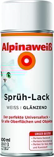 Alpinaweiß Sprüh-Lack 400ml glänzend