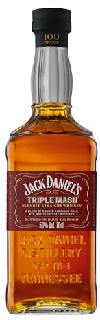 Jack Daniel's TRIPLE MASH Blended Straight Whiskey BOTTLED-IN-BOND 50% Vol. 0,7l