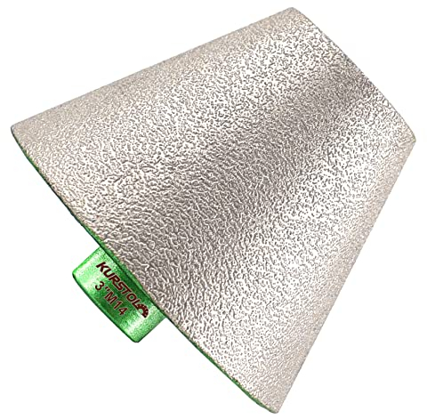 KURSTOL Broca Chaflan Diamante 35-75mm Fresa Diamante con Rosca M14 - para Biselar Ampliar Esmerilar Pulir Cerámica Porcelánico Azulejos Mármol Granito