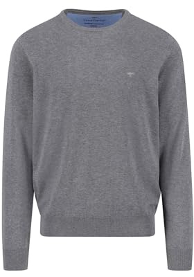 FYNCH-HATTON Feinstrickpullover mit Rundhalsausschnitt