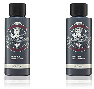Dapper Dan Ultra Matte Texture Dust, einfach anzuwendendes Haartexturpulver für Männer, leichter flexibler Halt, fügt Volumen hinzu, Haarstylingpulver mit hohem Halt, Citrus Cologne Scent, 2 x 20g