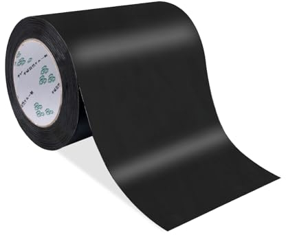 1 Rolle Balkenband für Terrassendielen, 15cmx15m Wasserdicht Dichtungsmittel Deckbalkenband Selbstklebend Blinkend Butylband für Holz Decks Balken Dach Reparatur
