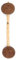 Doble Televi Calabaza Maraca Shaker (Doble)