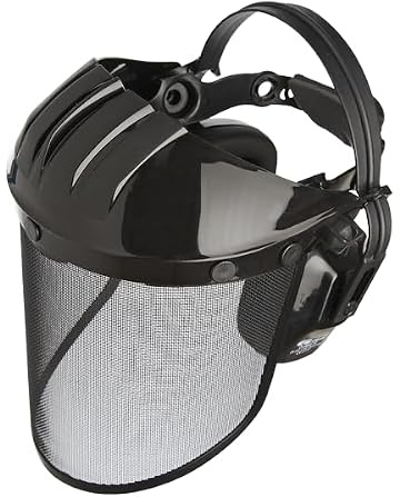 Visiera protettiva da lavoro con cuffie integrate Climax 10-Forestal