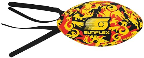 Sunflex® Neopren Catchit Flames Dragon | weiches & leichtes Sportspiel mit flexiblem Schweif | Strand & Park | perfekt für Koordination & Werfer | extrem robust & für Jede Altersgruppe