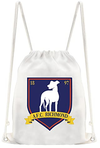 AKTAP TV-Show-Geschenk, AFC Richmond Kordelzug-Rucksack, lustiges Geschenk für Frauen, TV-Show, Fanartikel, Fußball-Liebhaber, Afc Ted Db, One size