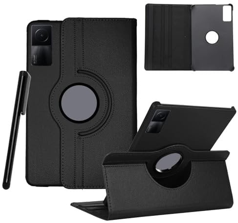 Heremore Case Compatible with Xiaomi Redmi Pad SE 11 inch 2023 Tablet, 360° Rotation Standing Protective Cover