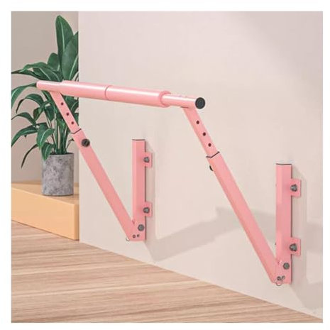 JDSHFEN An der Wand montierte Ballettstange, Ballettstange, höhenverstellbar von 64–120 cm, Fitness-Tanzstange für Stretch, Ballett und Training, Barre-Trainingsgeräte