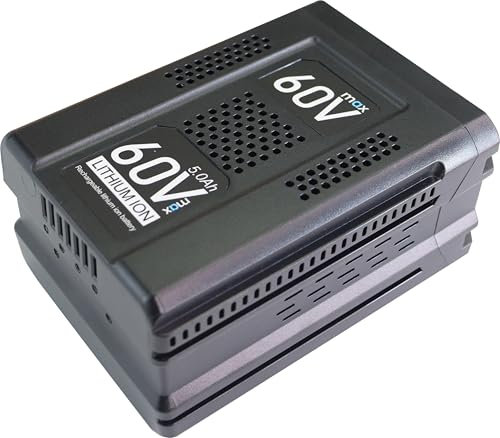 LNOCCIY Greenworks LB60A01 60V 5AH Lithium Ion Battery Replacement for Greenworks LB60A00 LB60A01 LB60A02 LB60A03 battery,for all 60V Battery Greenworks Pro 60V Max Power Tools