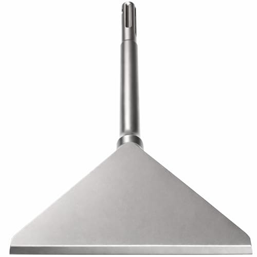 Narwhal 6 Wide SDS Plus Chisel Bit (Industrial Grade - 6 x 14) Tile Grout Thinset Removal Tool - Compatible with All SDS Plus Impact Rotary Hammers