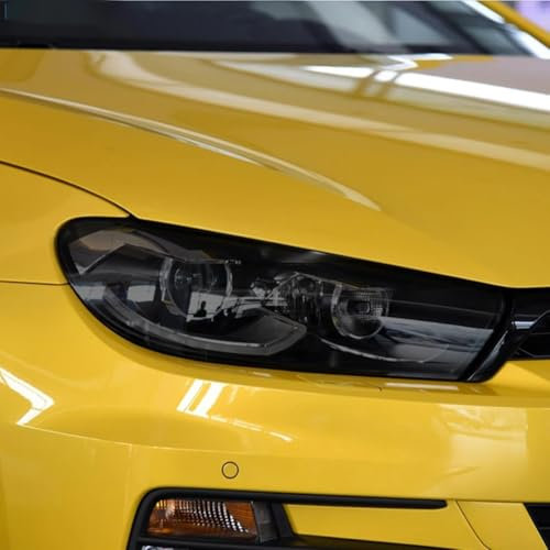 Autoscheinwerfer-Schutzfolie, geräucherter schwarzer Tönungsfolie, Vinyl, transparenter TPU-Aufkleber, für VW Scirocco GTS R 2008-2017