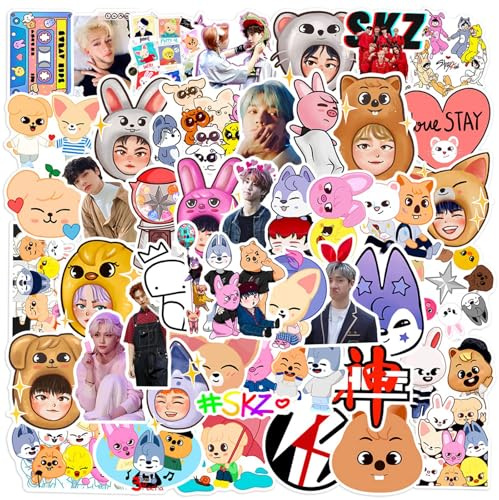 Stay Kids Stickers,Stay Kids Skzoo Sticker,Skzoo Sticker,Kawaii Stickers | Photo Stickers Set,Decals for Laptops Phones Cases Luggage Books,Gifts for Fans