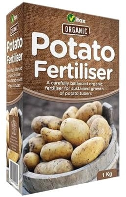Organic Potato Fertiliser - Natural Slow-Release Plant Food for Bumper Potato Harvests, Safe for Vegetable Crops, 100% Organic (Organic Potato Fertiliser 1kg)