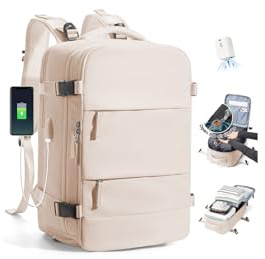 SZLX Vakuum Rucksack Handgepäck Damen, Airbag Rucksack Vakuum mit Vakuumsystem für Reisen, Ryanair Vacuum Reiserucksack mit Pumpe Wasserdicht Herren Vakuumkoffer