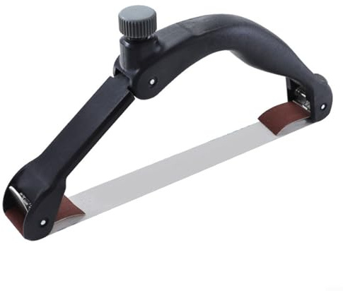 CNANRNANC Support de papier de verre réglable, support de papier abrasif et bande de ponçage réglable pour des solutions complètes de polissage du bois et du métal