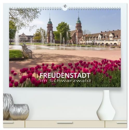 Freudenstadt im Schwarzwald - Wandkalender (hochwertiger Premium Wandkalender 2026 DIN A2 quer), Kunstdruck in Hochglanz: Monatskalender, 14 Seiten (CALVENDO Orte)