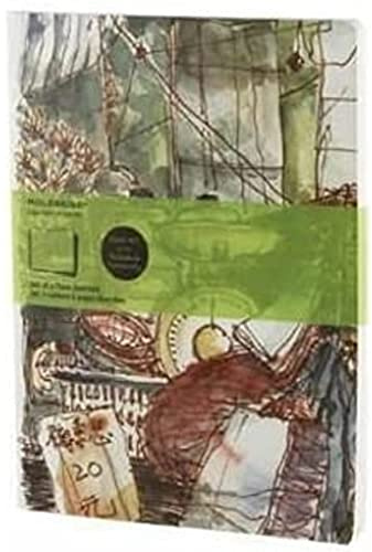 Cover art by Moleskine Community - journal chinese market. Plain notebook