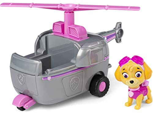 PAW Patrol 6056855 Helikopter-Fahrzeug mit Skye-Figur (Basic Vehicle)