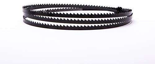 5er SET Encut Hochleistungs Bandsägeblatt 1400 x 6 x 0,4mm, 6 ZpZ Werkzeugstahl Sägeband für Einhell,Atika etc. geeignet für Holz,Sperrholz,Alu,Kunststoff etc.